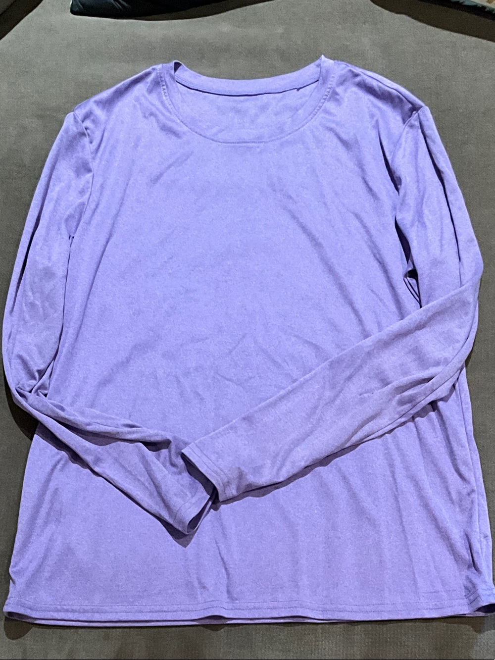 Source Unknown Lavender Long Sleeve Tee